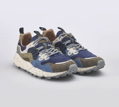 FLOWER MOUNTAIN UNISEX Unisex SNEAKERS RUNNING MULTI BLU 41-2, 42, 43-2, 44-2 immagine n. 3/5