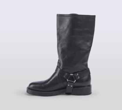 PAWELK'S DONNA Donna WALKER PELLE NERO 37-2, 38-2, 39-2, 40, 41-2 immagine n. 2/5