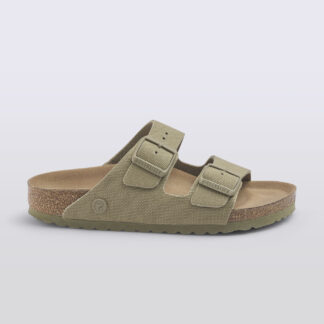 BIRKENSTOCK UNISEX CIABATTA ANATOMICA ARIZONA CANVAS KHAKI 36, 38-2, 39-2, 40, 41-2 immagine n. 1/5