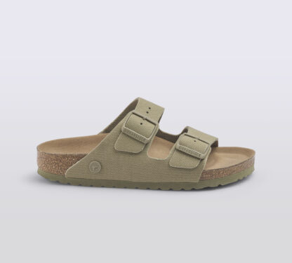 BIRKENSTOCK UNISEX CIABATTA ANATOMICA ARIZONA CANVAS KHAKI 36, 38-2, 39-2, 40, 41-2 immagine n. 1/5