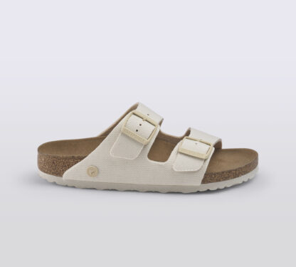 BIRKENSTOCK UNISEX CALZATURE ARIZONA CANVAS PANNA 36, 38-2, 39-2 immagine n. 1/5