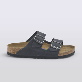 BIRKENSTOCK UNISEX CIABATTA ANATOMICA ARIZONA PELLE OLIATA NERO 35, 36, 37-2, 38-2, 39-2 immagine n. 1/3