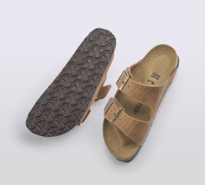 BIRKENSTOCK DONNA CIABATTA ANATOMICA CFIABATTA 2 FASCE FIBBIE 36, 37-2, 41-2 immagine n. 5/5