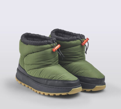 D.A.T.E UNISEX Unisex STIVALETTO IMBOTTITO VERDE 36, 37-2, 38-2, 39-2, 40 immagine n. 3/5