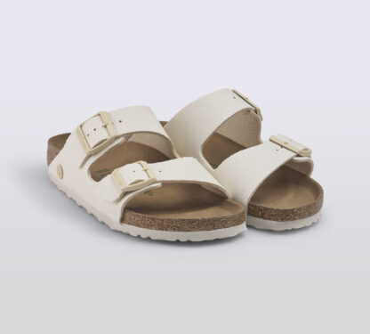 BIRKENSTOCK UNISEX CALZATURE ARIZONA CANVAS PANNA 36, 38-2, 39-2 immagine n. 3/5