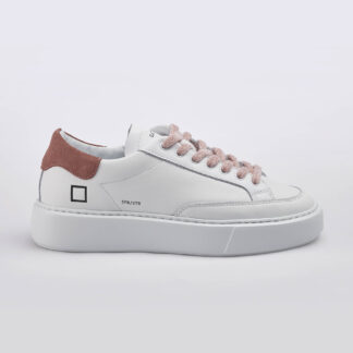 D.A.T.E UNISEX CALZATURE SNEAKERS PELLE BIANCO 36, 37-2, 38-2, 39-2, 40, 41-2 immagine n. 1/5