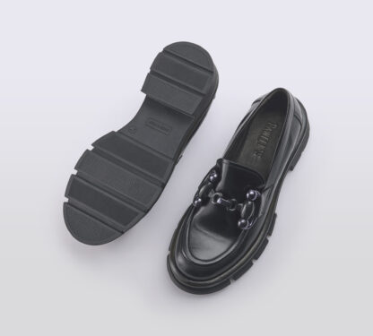 PAWELK'S DONNA Donna MOCASSINO PELLE NERO MORSETTO 36, 37-2, 38-2, 39-2, 40 immagine n. 5/5