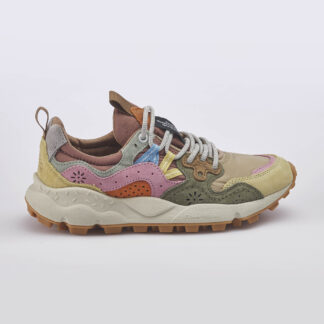 FLOWER MOUNTAIN UNISEX CALZATURE SNEAKERS RUNNING MULTI TAUPE 39-2 immagine n. 1/5