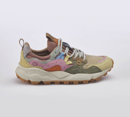 FLOWER MOUNTAIN UNISEX CALZATURE SNEAKERS RUNNING MULTI TAUPE 39-2 immagine n. 1/5