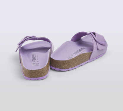 BIRKENSTOCK DONNA CIABATTA ANATOMICA MADRID BIG BUCKLE GLICINE 36, 38-2, 39-2 immagine n. 4/5