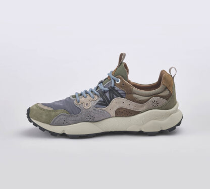 FLOWER MOUNTAIN UNISEX CALZATURE SNEAKERS RUNNING MULTI GRIGIO 40, 41-2, 42, 43-2, 44-2 immagine n. 2/5