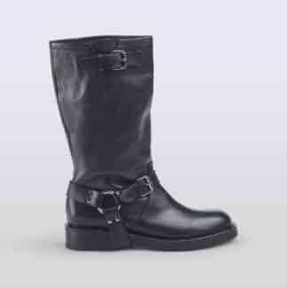 PAWELK'S DONNA Donna WALKER PELLE NERO 37-2, 38-2, 39-2, 40, 41-2 immagine n. 1/5