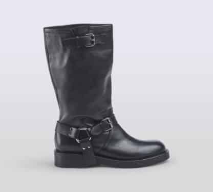 PAWELK'S DONNA Donna WALKER PELLE NERO 37-2, 38-2, 39-2, 40, 41-2 immagine n. 1/5