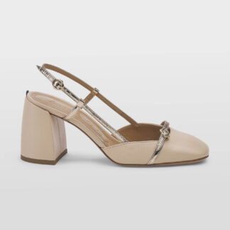  DONNA CALZATURE SLINGBACK PELLE CIPRIA 36, 37-2, 38-2, 38, 39-2, 40 immagine n. 1/5