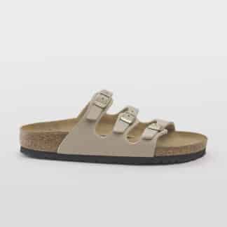 BIRKENSTOCK UNISEX CALZATURE CIABATTA FLORIDA 3 FASCE SABBIA 36, 37-2, 38-2, 39-2, 40, 41-2 immagine n. 1/5