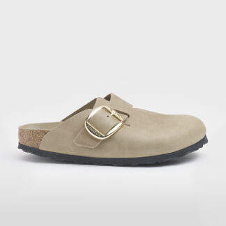 BIRKENSTOCK UNISEX Sabò BOSTON BIG BUCKLE SANDCASTLE 37-2, 40, 36, 38-2, 39-2, 42, 41-2 immagine n. 1/5