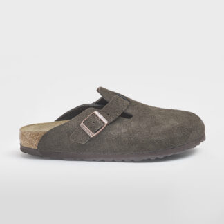 BIRKENSTOCK UNISEX Sabò BOSTON SUEDE MOCHA 36, 37-2, 38-2, 39-2, 40, 41-2, 44-2, 43-2 immagine n. 1/5