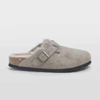 BIRKENSTOCK UNISEX Unisex BOSTON SHEARLING TAUPE 37-2, 38-2, 39-2, 40, 41-2 immagine n. 1/5