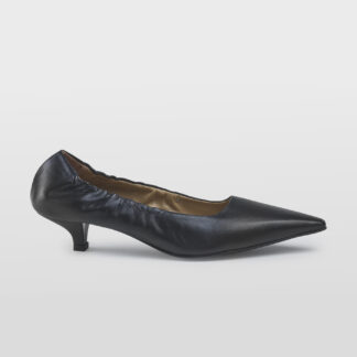 PROSPERINE DONNA Donna DECOLTE' ARRICCIATA PELLE NERO 36, 37-2, 37, 38, 39-2, 40 immagine n. 1/3