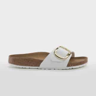 BIRKENSTOCK DONNA CIABATTA ANATOMICA CIABATTA  MADRID VERNICE BIANCO 36, 37-2, 38-2, 39-2, 40, 41-2 immagine n. 1/5