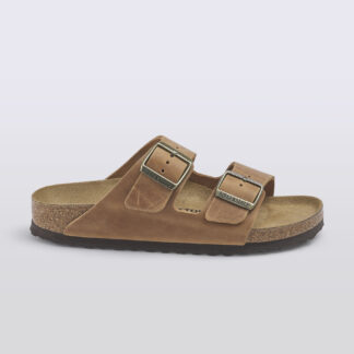 BIRKENSTOCK DONNA CIABATTA ANATOMICA ARIZONA PELLE OLIATA COGNAC 35, 36, 37-2, 38-2, 39-2, 40, 41-2, 42, 43-2, 44-2, 45-2 immagine n. 1/5