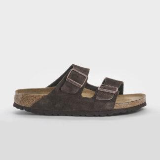BIRKENSTOCK DONNA CIABATTA ANATOMICA ARIZONA SUEDE MOCCA 36, 37-2, 38-2, 39-2, 40, 41-2, 42, 43-2, 44-2, 45-2 immagine n. 1/5