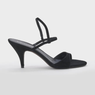 JEFFREY CAMPBELL DONNA Donna SANDALO CAMOSCIO NERO 36, 37-2, 38-2, 39-2, 40, 41-2 immagine n. 1/5