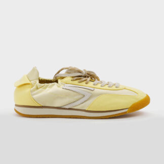 PURAI DONNA CALZATURE SNEAKERS ARRICCIATA GIALLO 37-2, 38-2, 39, 40-2, 41-2 immagine n. 1/5