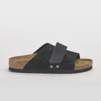 BIRKENSTOCK UNISEX CALZATURE CIABATTA KYOTO CAMOSCIO NERO 36, 39, 42, 43, 45 immagine n. 1/5