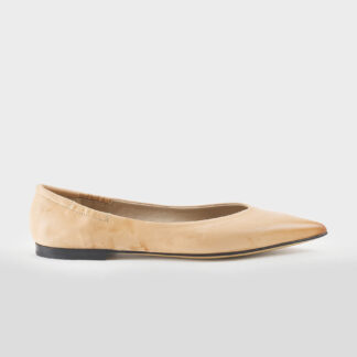 POMME D'OR DONNA BALLERINA BALLERINA PELLE SFUMATA MOCA 37-2, 37, 38-2, 39, 40-2, 41-2 immagine n. 1/5