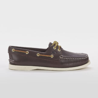 SPERRY DONNA CALZATURE MOCASSINO BARCA PELLE MARRONE 36, 37-2, 38-2, 39, 40-2, 41-2 immagine n. 1/5