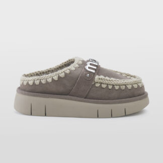 MOU DONNA CALZATURE SABOT MONTONE FANGO 37-2, 38-2, 39, 41-2 immagine n. 1/3