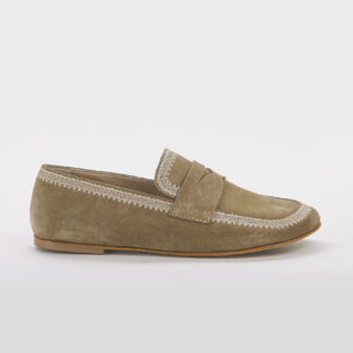 ELENA IACHI DONNA CALZATURE MOCASSINO CAMOSCIO FANGO 36, 37-2, 37, 38-2, 39, 40-2 immagine n. 1/5