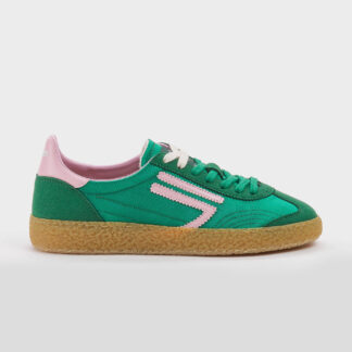 PURAI DONNA CALZATURE SNEAKERS CAMOSCIO VERDE 36, 37-2, 38-2, 39, 41-2 immagine n. 1/5