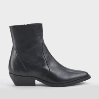 THE SELLER DONNA CALZATURE TEXANO PELLE NERO 36, 37-2, 38-2, 40-2, 41-2 immagine n. 1/5