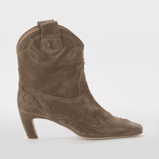 JORGEENAH DONNA CALZATURE STIVALETTO CAMOSCIO CUOIO 36, 37-2, 37, 38-2, 39, 40-2 immagine n. 1/5