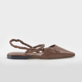 JAM DONNA CALZATURE SLINGBACK IN NAPPA CUOIO 36, 37-2, 38-2, 39, 40-2 immagine n. 1/5