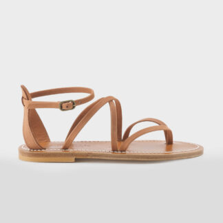K.JACQUES DONNA CALZATURE SANDALO INFRADITO PELLE CUOIO 37-2, 38-2, 39, 41-2 immagine n. 1/5