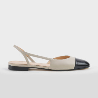 PROSPERINE DONNA BALLERINA CHANEL PELLE ROCCIA NERO 36, 37-2, 37, 38-2, 38, 39, 40-2, 41-2 immagine n. 1/5