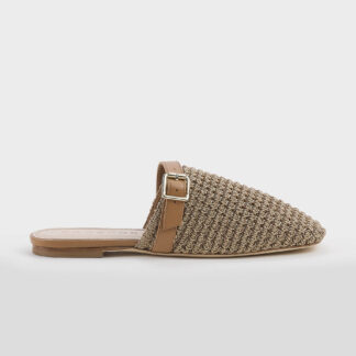 PROSPERINE DONNA CALZATURE SABOT CROCHET NOCCIOLA 37-2, 38-2, 38, 39, 40-2, 41-2 immagine n. 1/5