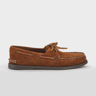 SPERRY UOMO CALZATURE MOCASSINO BARCA CAMOSCIO CUOIO 40-2, 41-2, 42, 42-2, 43, 44-2, 44, 46 immagine n. 1/5