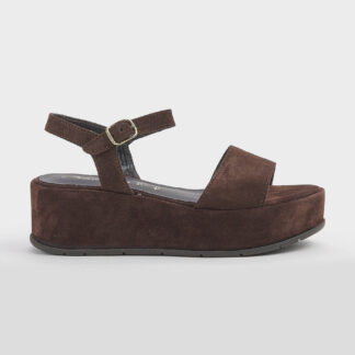 TAMARIS DONNA CALZATURE SANDALO ZEPPA CAMOSCIO MOCCA 36, 37-2, 38-2, 39, 40-2, 41-2 immagine n. 1/5