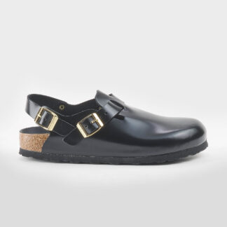 BIRKENSTOCK UNISEX CALZATURE SABOT TOKIO PELLE SPAZZOLATA NERO 36, 37-2, 38-2, 39, 40-2, 41-2 immagine n. 1/4