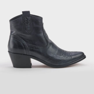 GOLDEN JACKAL DONNA CALZATURE STIVALETTO TEXANO PELLE NERO 36, 37-2, 38-2, 39, 40-2, 41-2 immagine n. 1/5