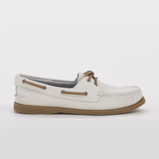 SPERRY DONNA CALZATURE MOCASSINO BARCA PELLE BIANCO OTTICO 36, 37-2, 38-2, 39, 40-2, 41-2 immagine n. 1/5