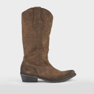 KEEP DONNA CALZATURE TEXANO CAMOSCIO CACAO 37-2, 38-2, 39, 40-2 immagine n. 1/5