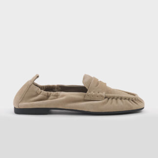 COPENHAGEN DONNA CALZATURE MOCASSINO DESTRUTTURATO CAMOSCIO SABBIA 36, 37-2, 38-2, 39, 40-2 immagine n. 1/5