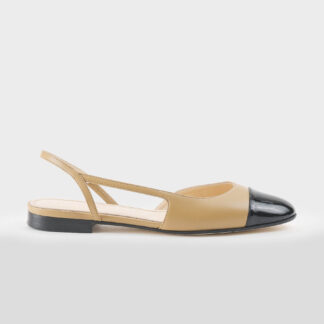 PROSPERINE DONNA CALZATURE CHANEL PELLE NERO CAPPUCCINO 36, 37-2, 39, 40-2, 41-2 immagine n. 1/5