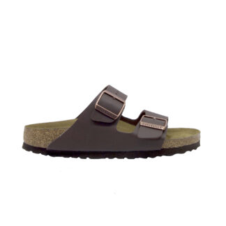 BIRKENSTOCK UNISEX CALZATURE ARIZONA BIRKOFLOR DARK BROWN 36, 37-2, 38-2, 39, 40-2, 41-2, 42, 43, 44-2, 45 immagine n. 1/4
