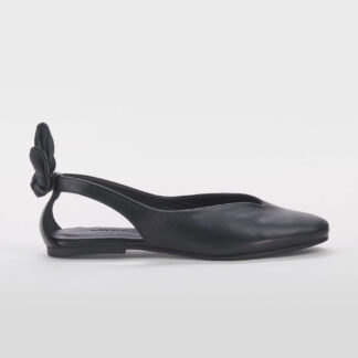LE(S)CHICHES DONNA BALLERINA BALLERINA NAPPA NERO FIOCCO 36, 37-2 immagine n. 1/5